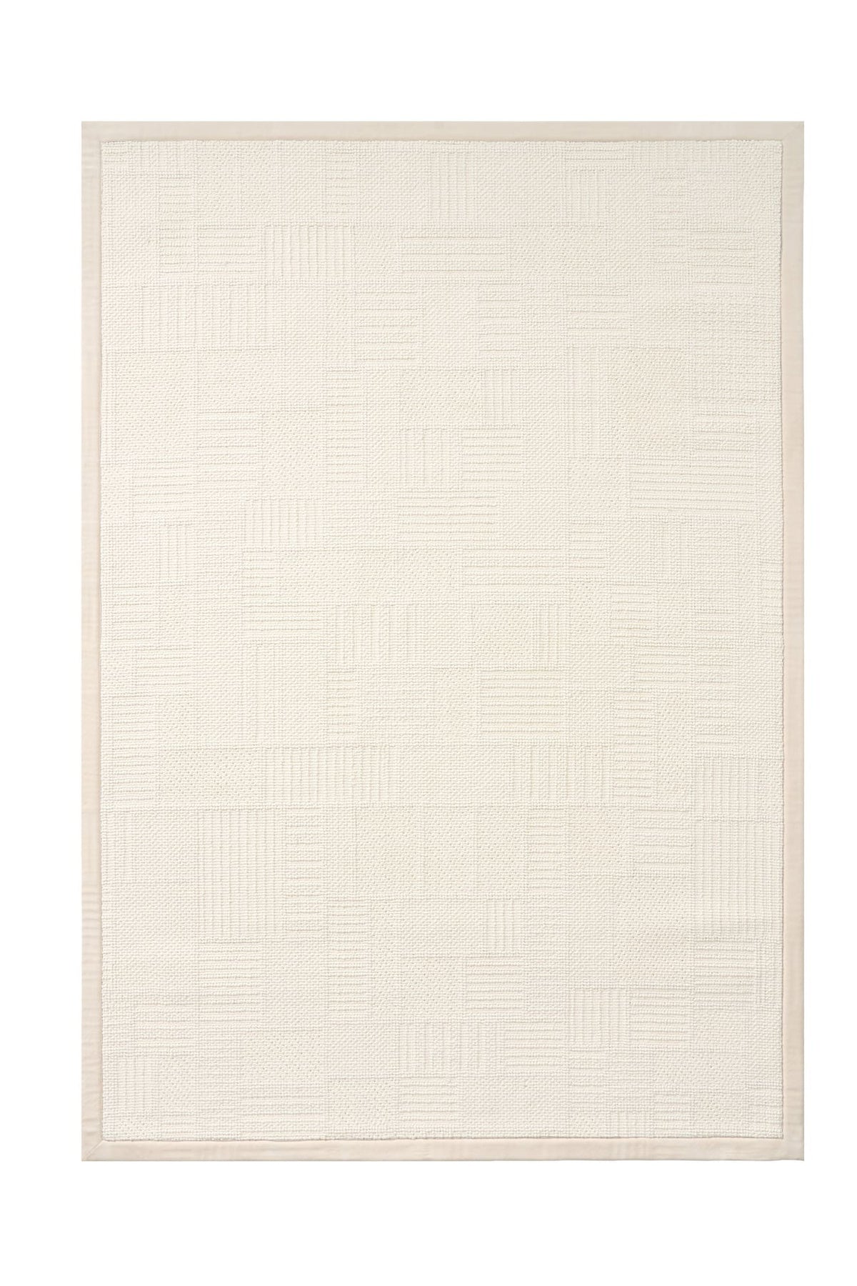 Dolce Vita Halı Paradiso Plus 4005 White Özel Ölçü Bordürlü