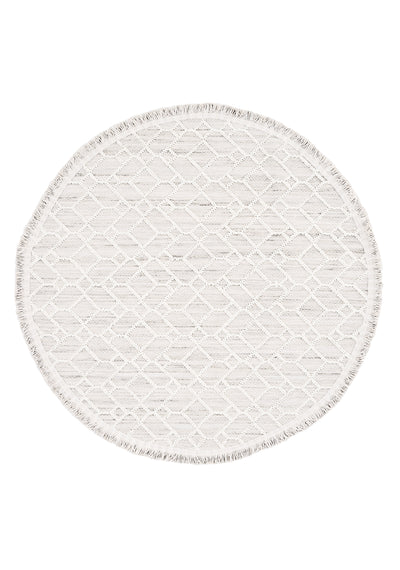 Dolce Vita Halı Bohem 383 Lime Modern Yuvarlak Halı Özel Ölçü