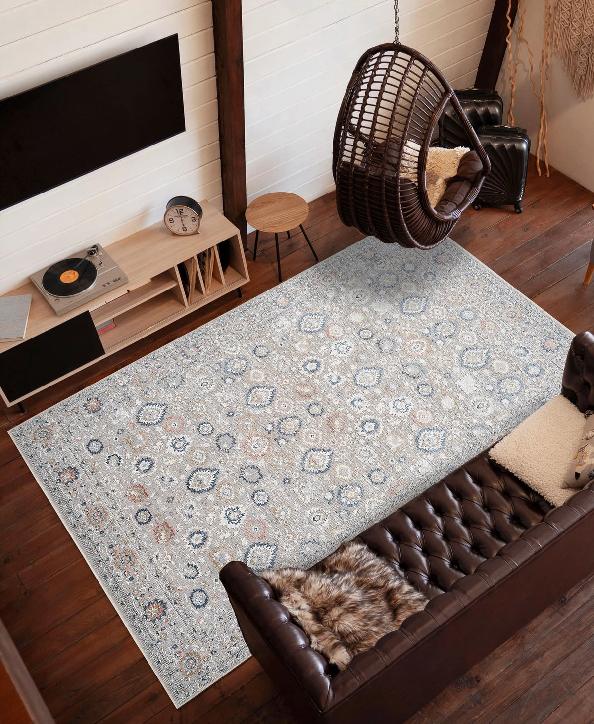 Dolce Vita Halı El-Hamra 8451 Alabaster Modern Salon Halısı