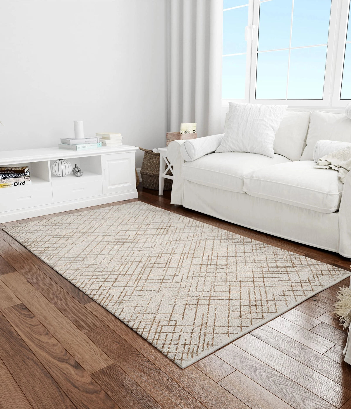 Dolce Vita Halı Monza 4202 Mustard İskandinav Halı