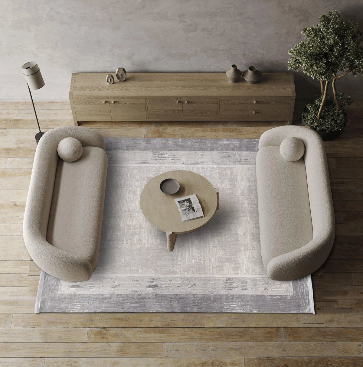 Dolce Vita Halı Opera 8503 Pool Modern Salon Halısı