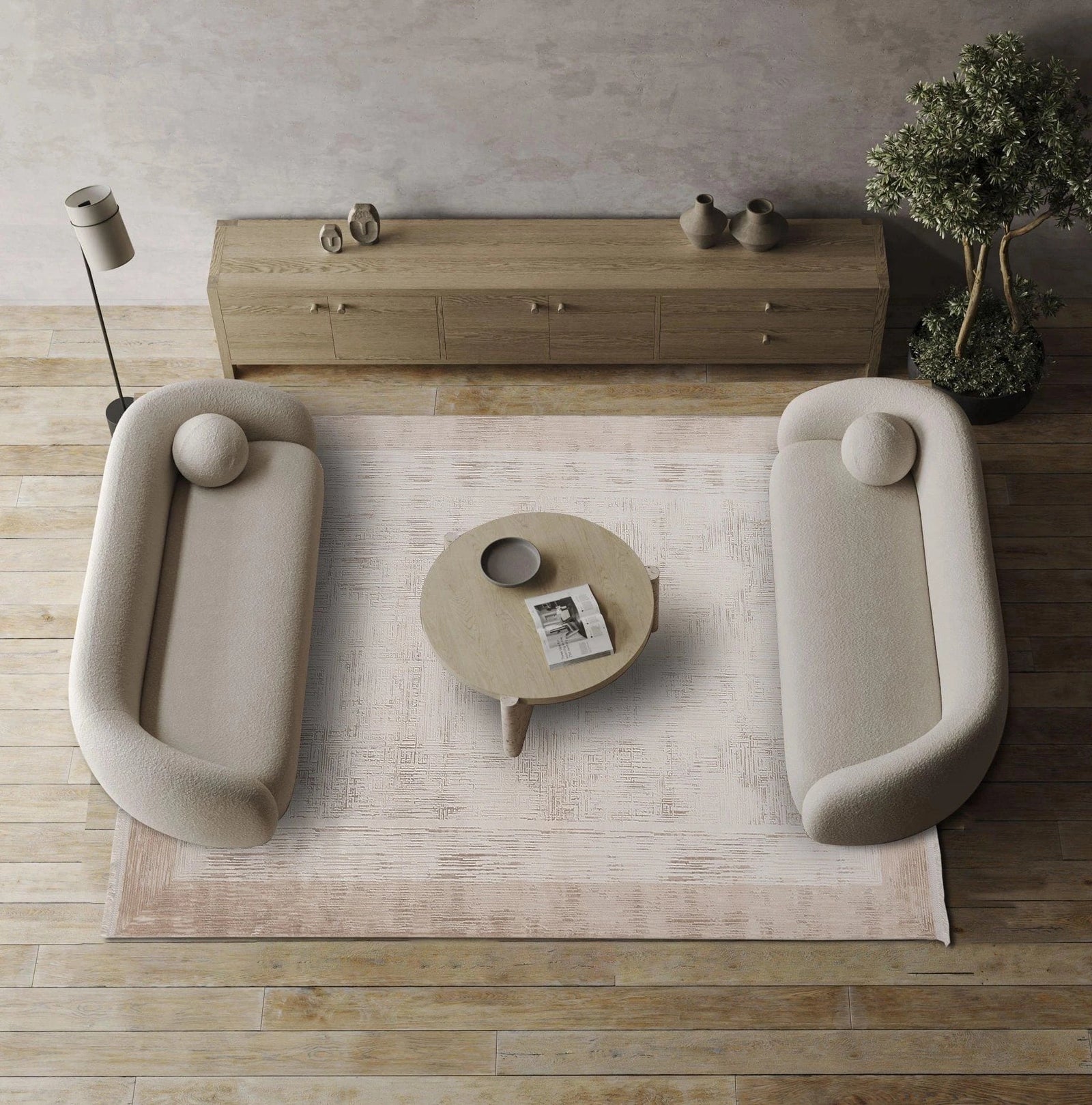 Dolce Vita Halı Opera 8504 Pond Modern Salon Halısı