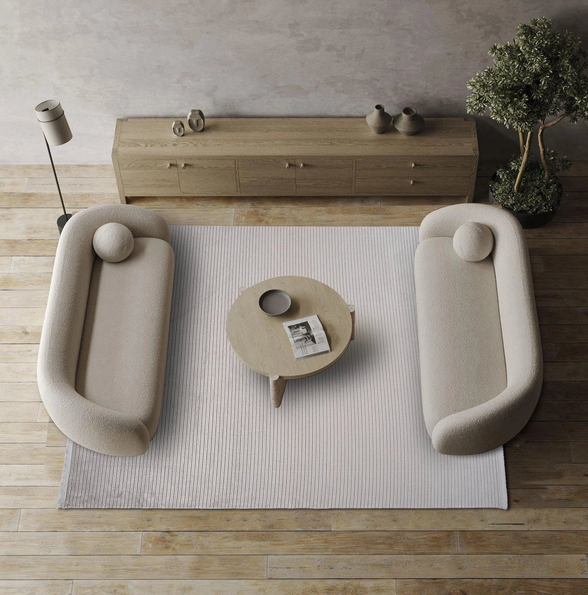 Dolce Vita Halı Opera 8505 Flat Grey Modern Salon Halısı