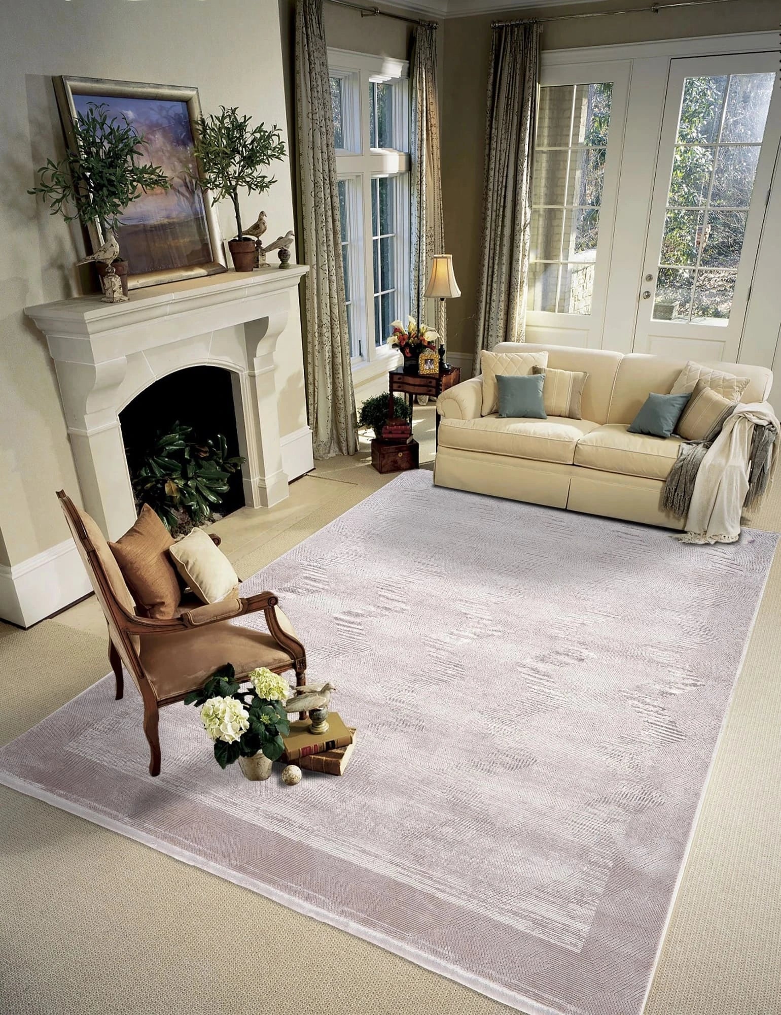 Dolce Vita Halı Prime 8301 Plain Salon Halısı