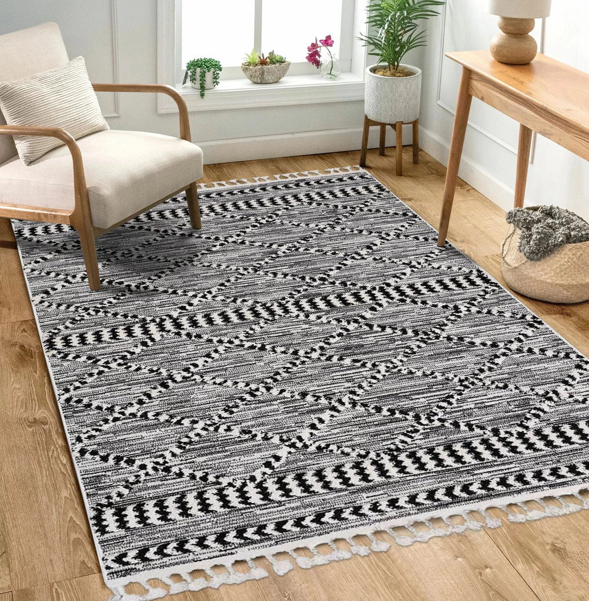 Dolce Vita Halı Sumatra 356 Zebra Bohem Halı