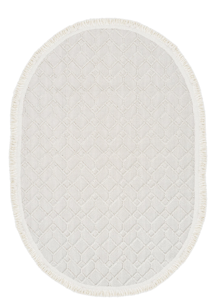 Dolce Vita Halı Bohem 383 Lime Oval Halı Özel Ölçü