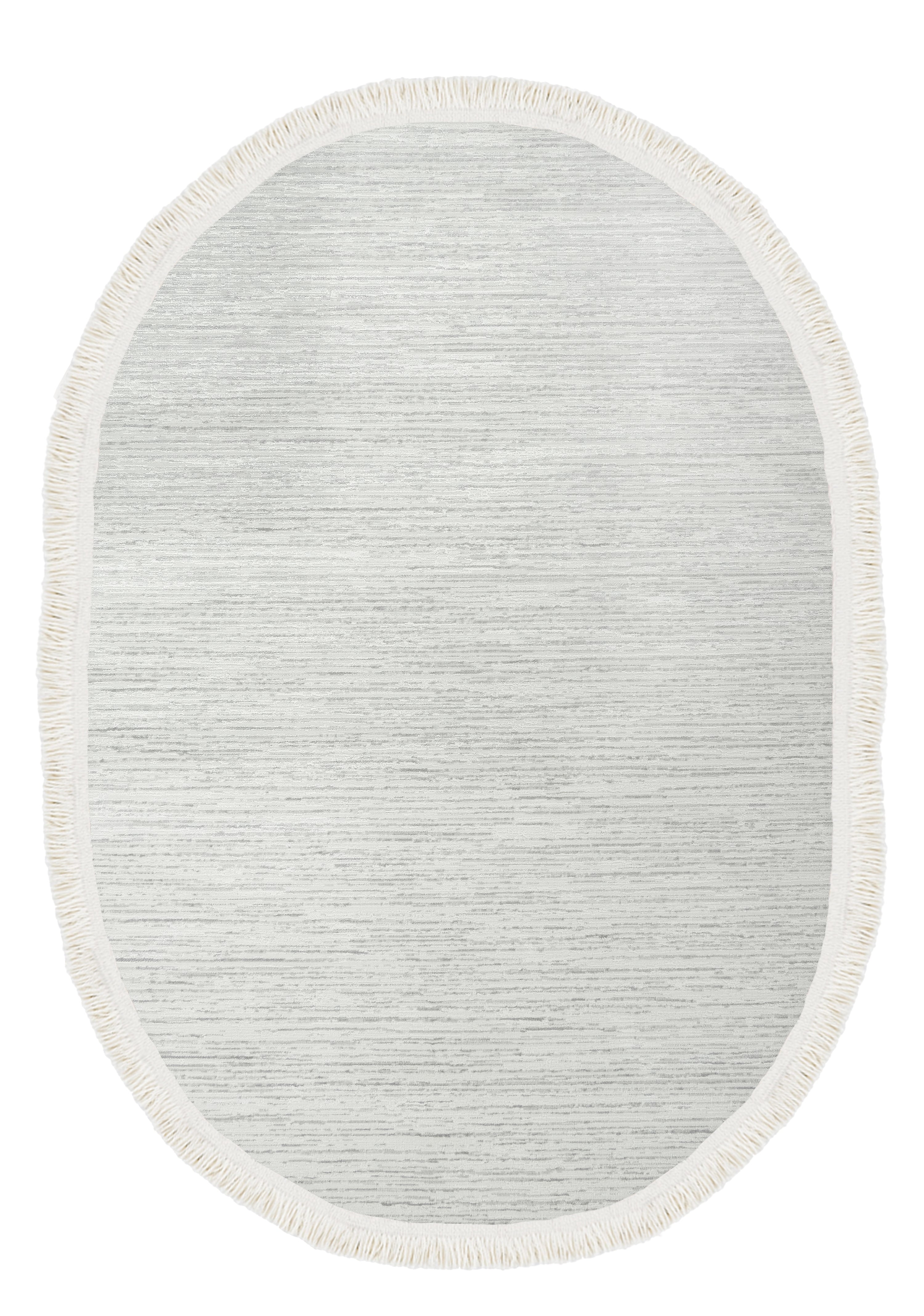 Dolce Vita Halı Destiny 8604 Light Grey Oval Özel Ölçü Halı