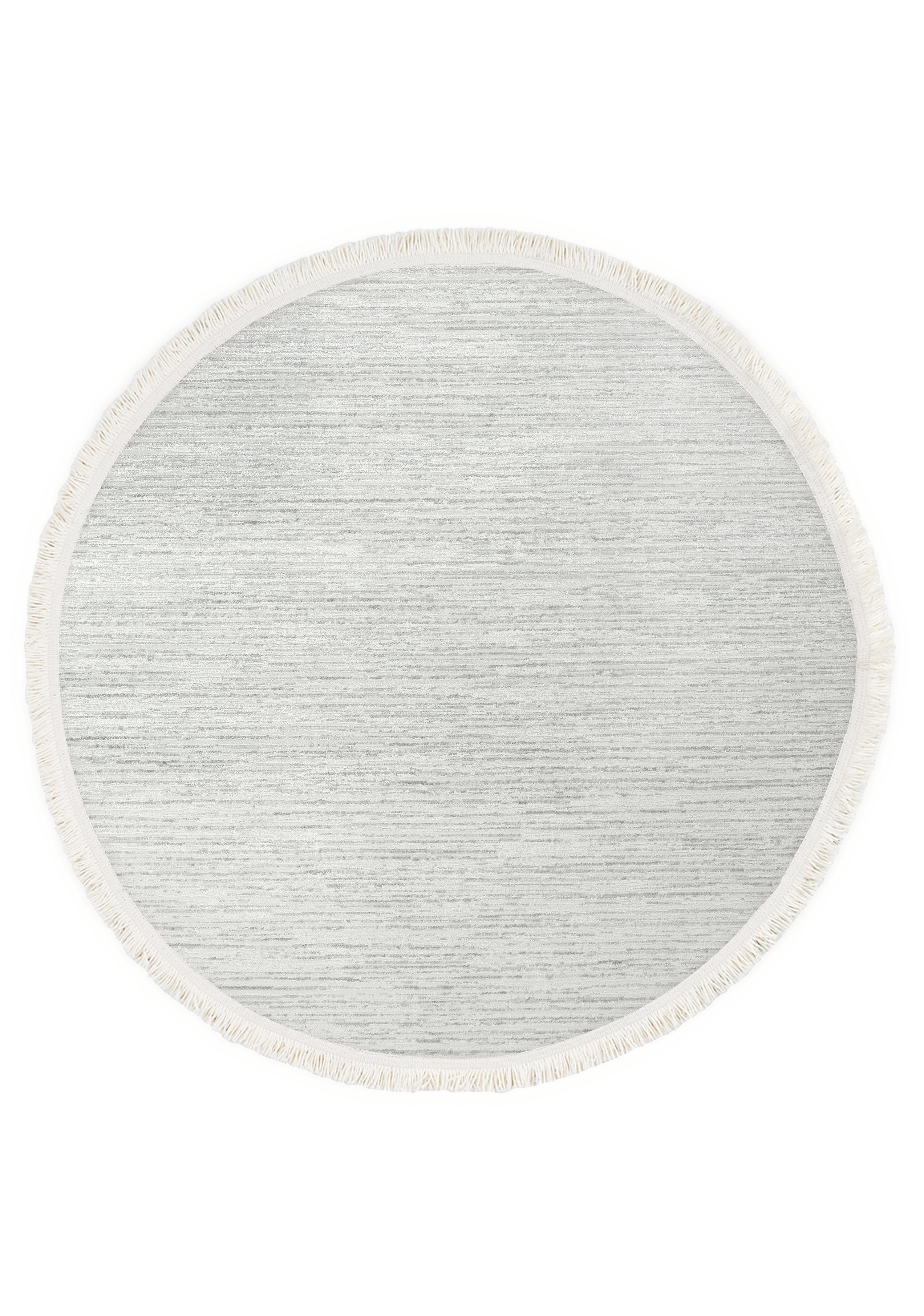 Dolce Vita Halı Destiny 8604 Light Grey Yuvarlak Özel Ölçü Halı