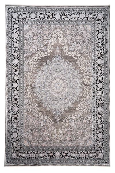 Dolce Vita Halı El-Hamra 8453 Charcoal Modern Salon Halısı
