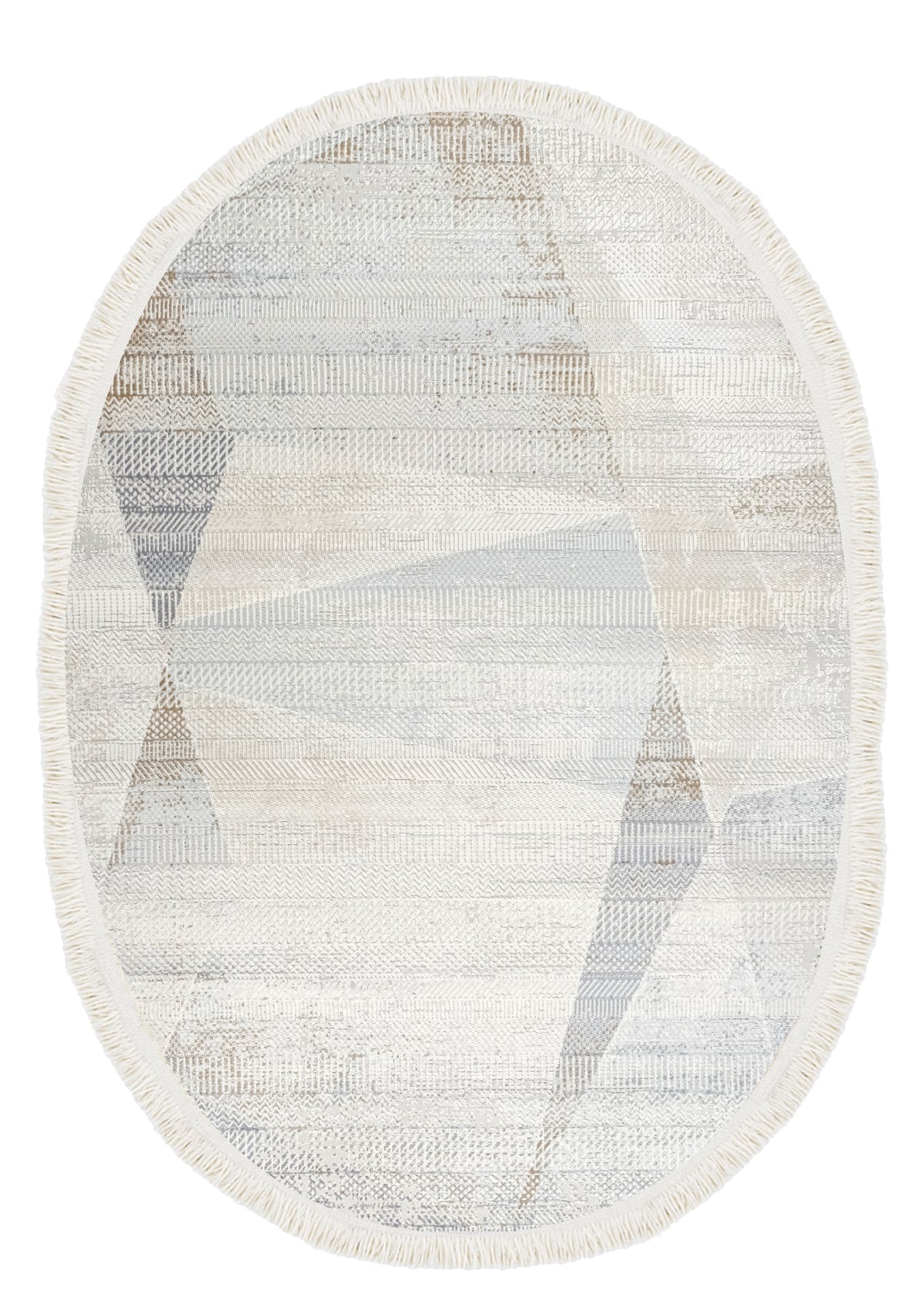 Dolce Vita Halı Garda 6502 Onda Oval Özel Ölçü Halı