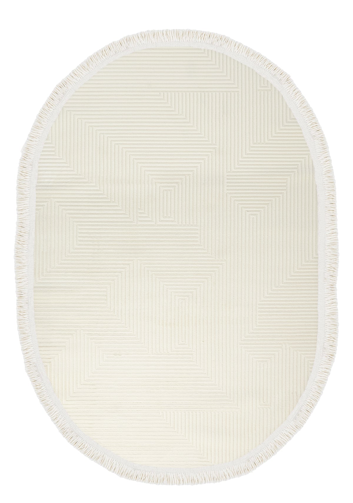 Dolce Vita Halı Maison 806 Beige Oval Özel Ölçü Halı