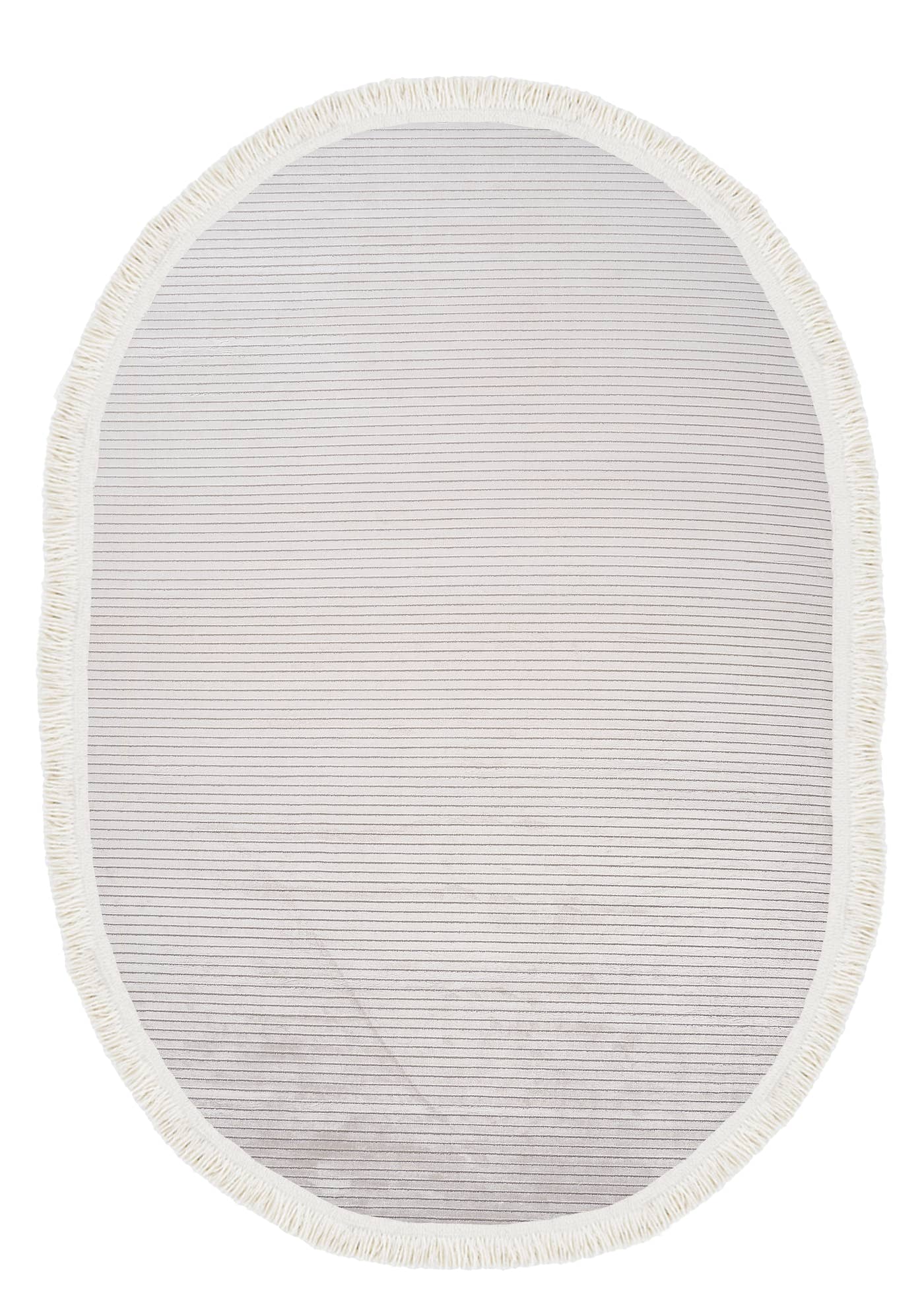 Dolce Vita Halı Opera 8505 Flat Grey Oval Halı Özel Ölçü