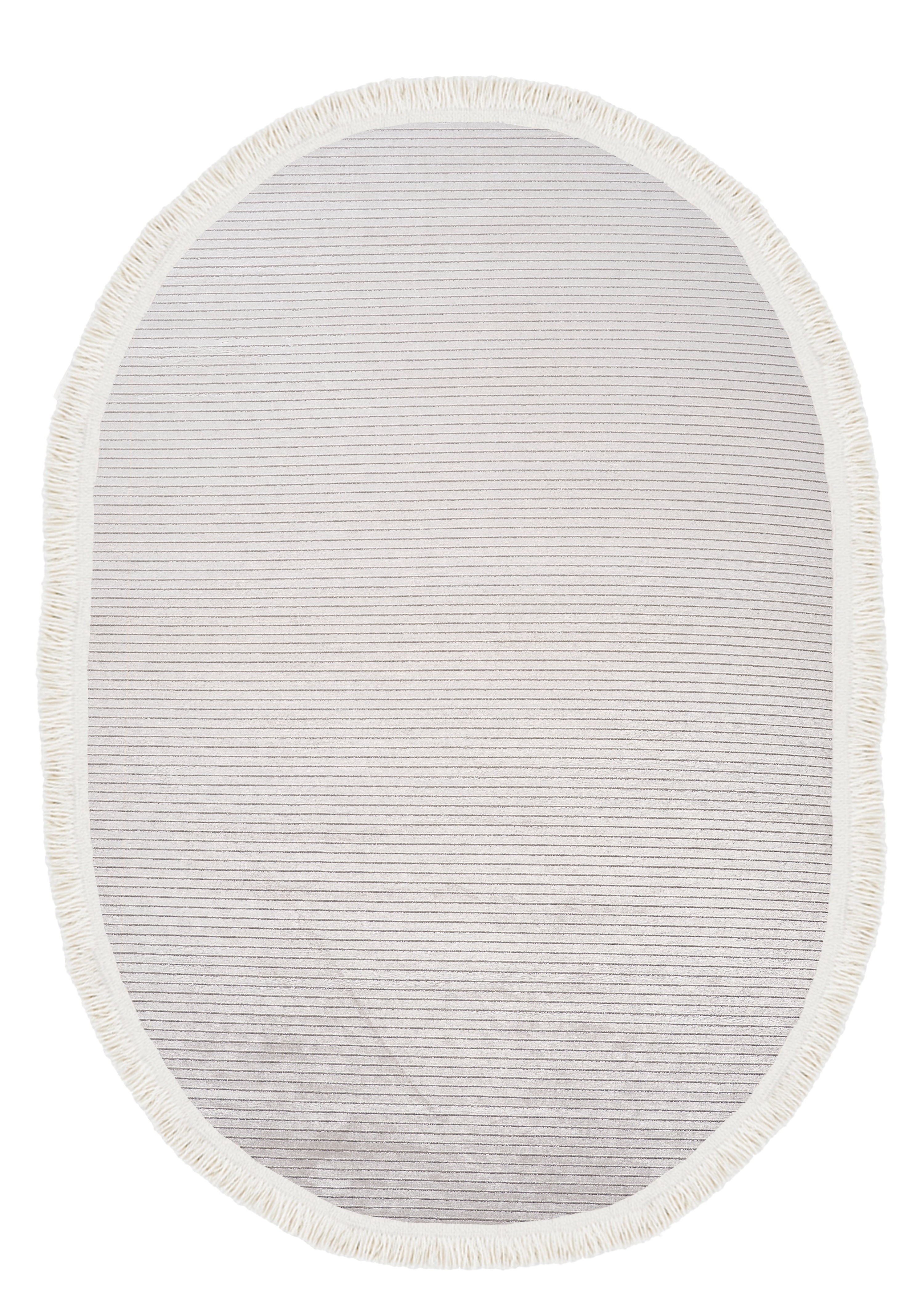 Dolce Vita Halı Opera 8505 Flat Grey Oval Halı