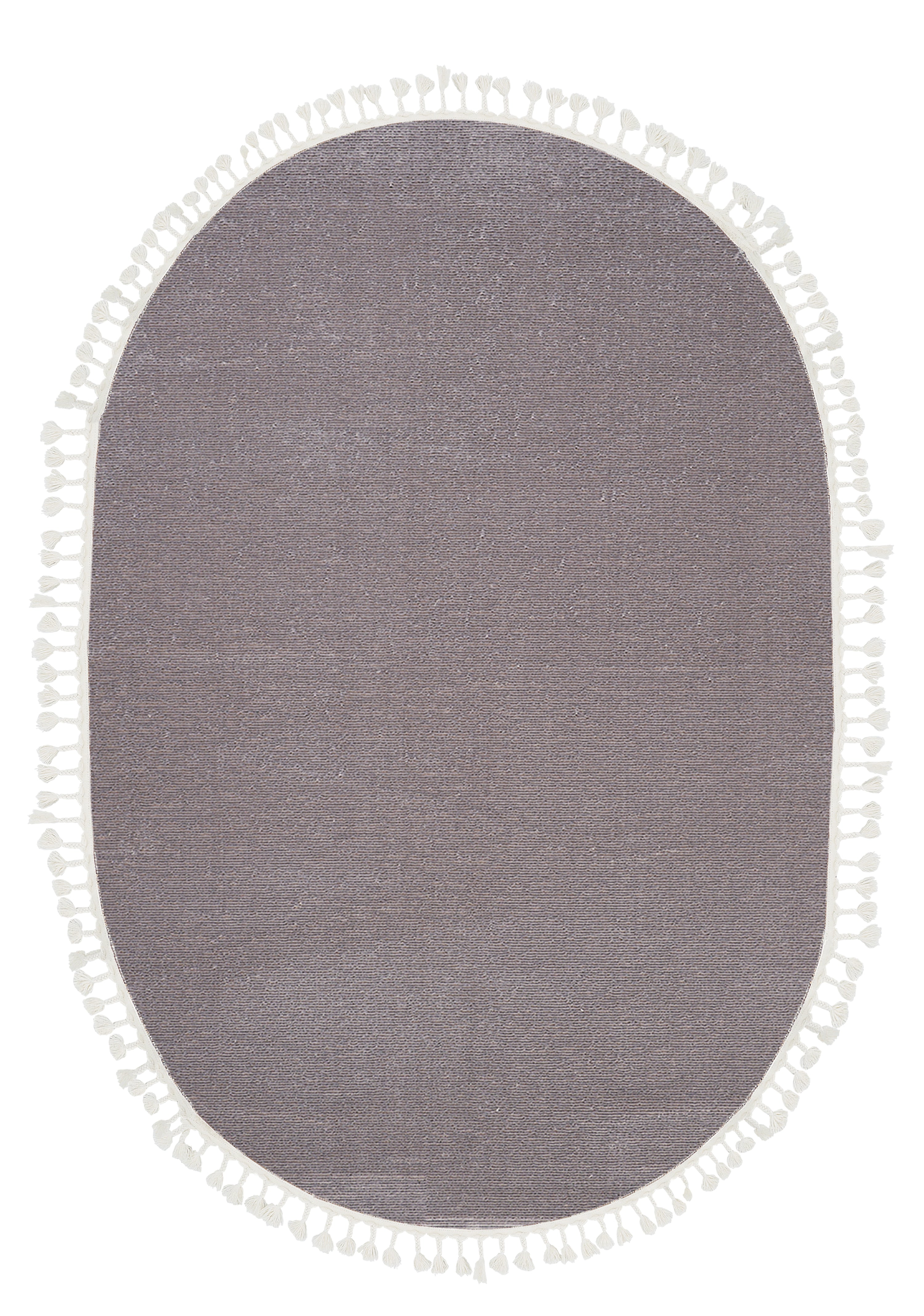 Dolce Vita Halı Otto 4309 Light Grey Oval Halı