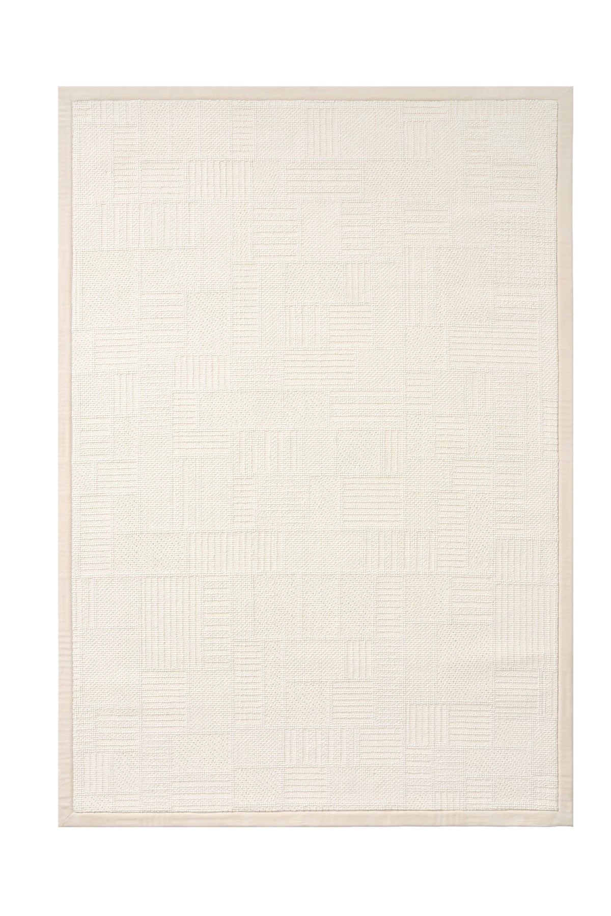 Dolce Vita Halı Paradiso Plus 4005 White Özel Ölçü Bordürlü