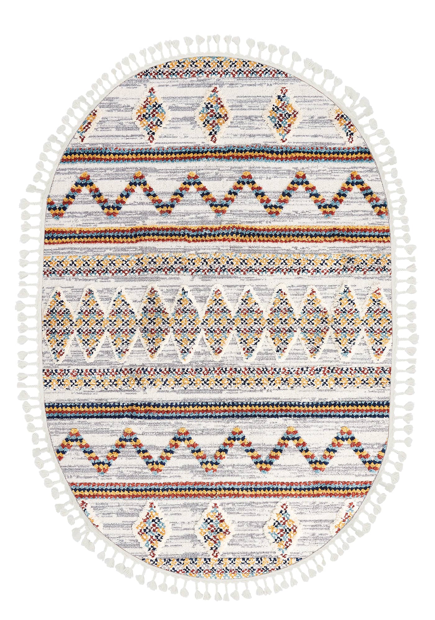 Dolce Vita Halı Sumatra 351 Master Oval Halı Özel Ölçü