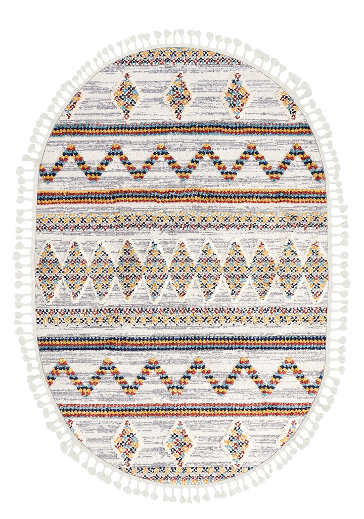 Dolce Vita Halı Sumatra 351 Master Oval Halı Özel Ölçü