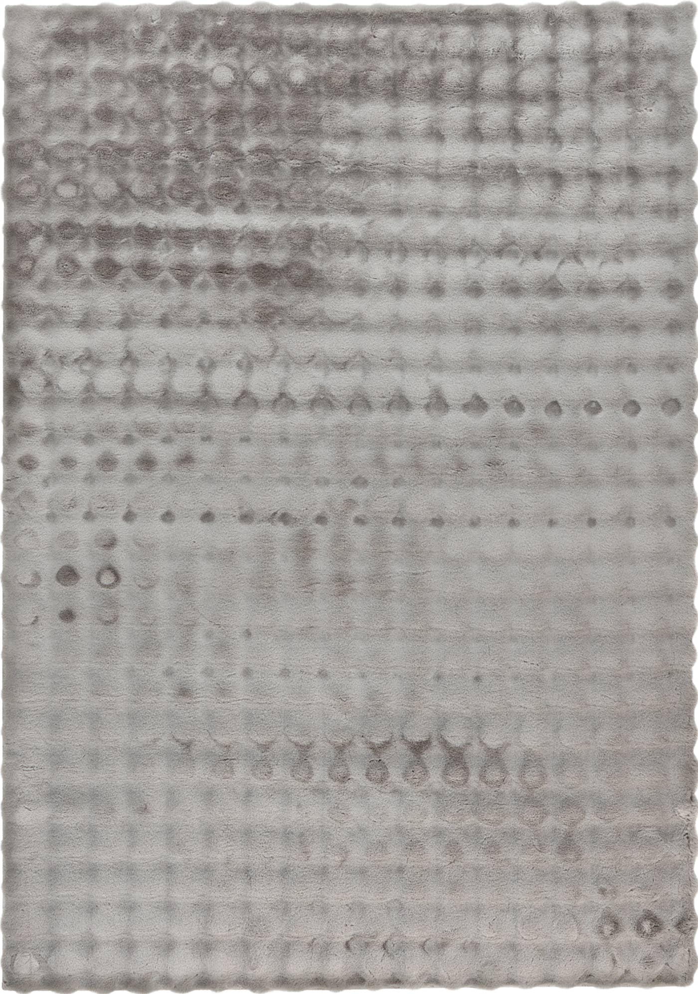 Massimo Aspen Silver Modern Tavşan Tüyü Halı