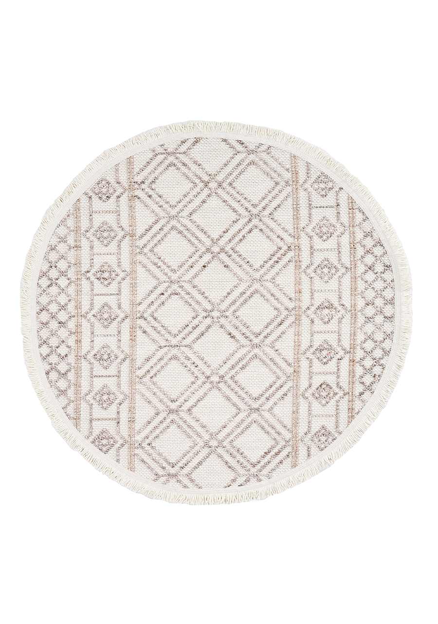 Dolce Vita Halı Bohem 389 Carop Modern Yuvarlak Halı