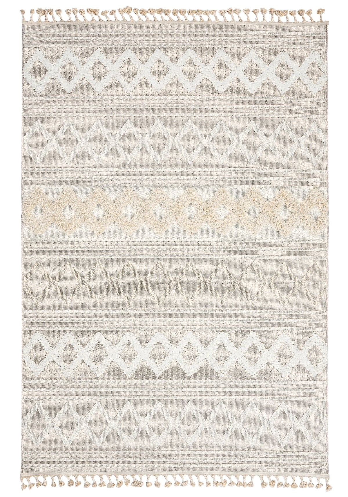 Dolce Vita Halı Jakarta 451 Ivory Modern Halı Özel Ölçü