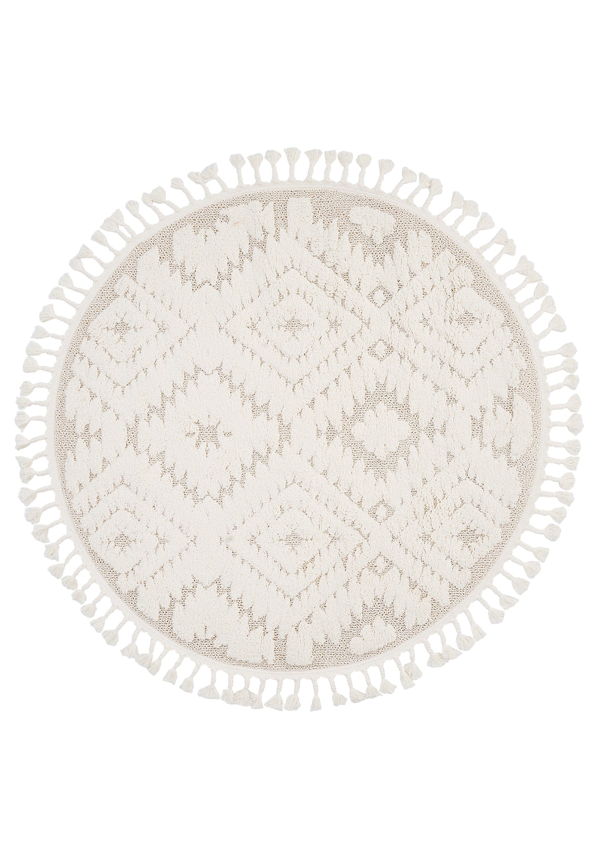 Dolce Vita Halı Jakarta 453 Cotton Yuvarlak Halı Özel Ölçü