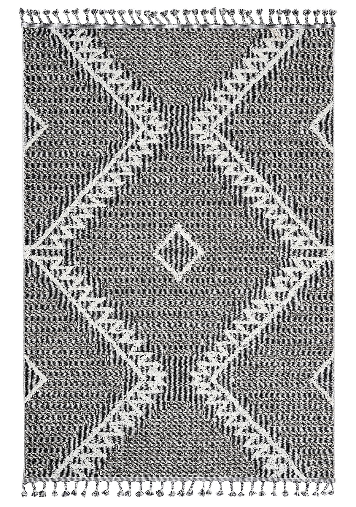 Dolce Vita Halı Jakarta 454 Dark Grey İskandinav Halı