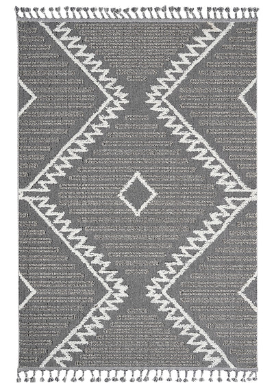 Dolce Vita Halı Jakarta 454 Dark Grey İskandinav Halı