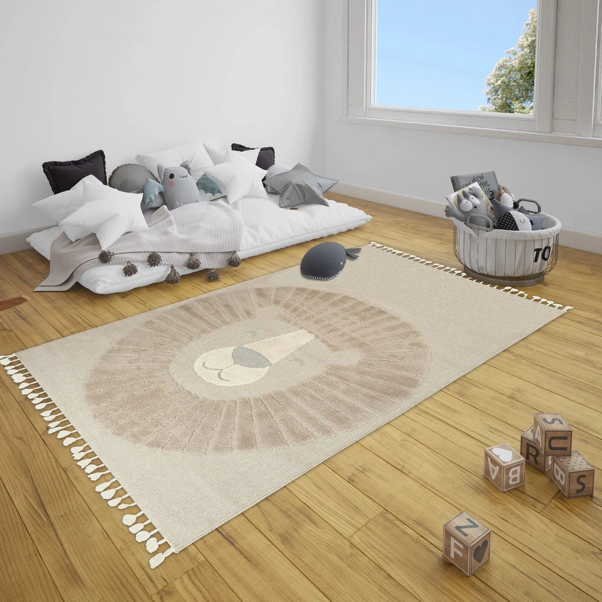 Dolce Vita Halı Kids 478 Lion Çocuk Odası Halısı