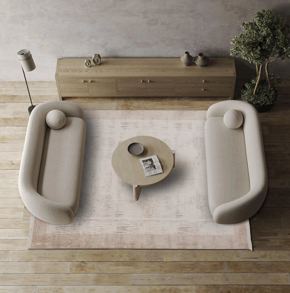 Dolce Vita Halı Opera 8504 Pond Modern Salon Halısı