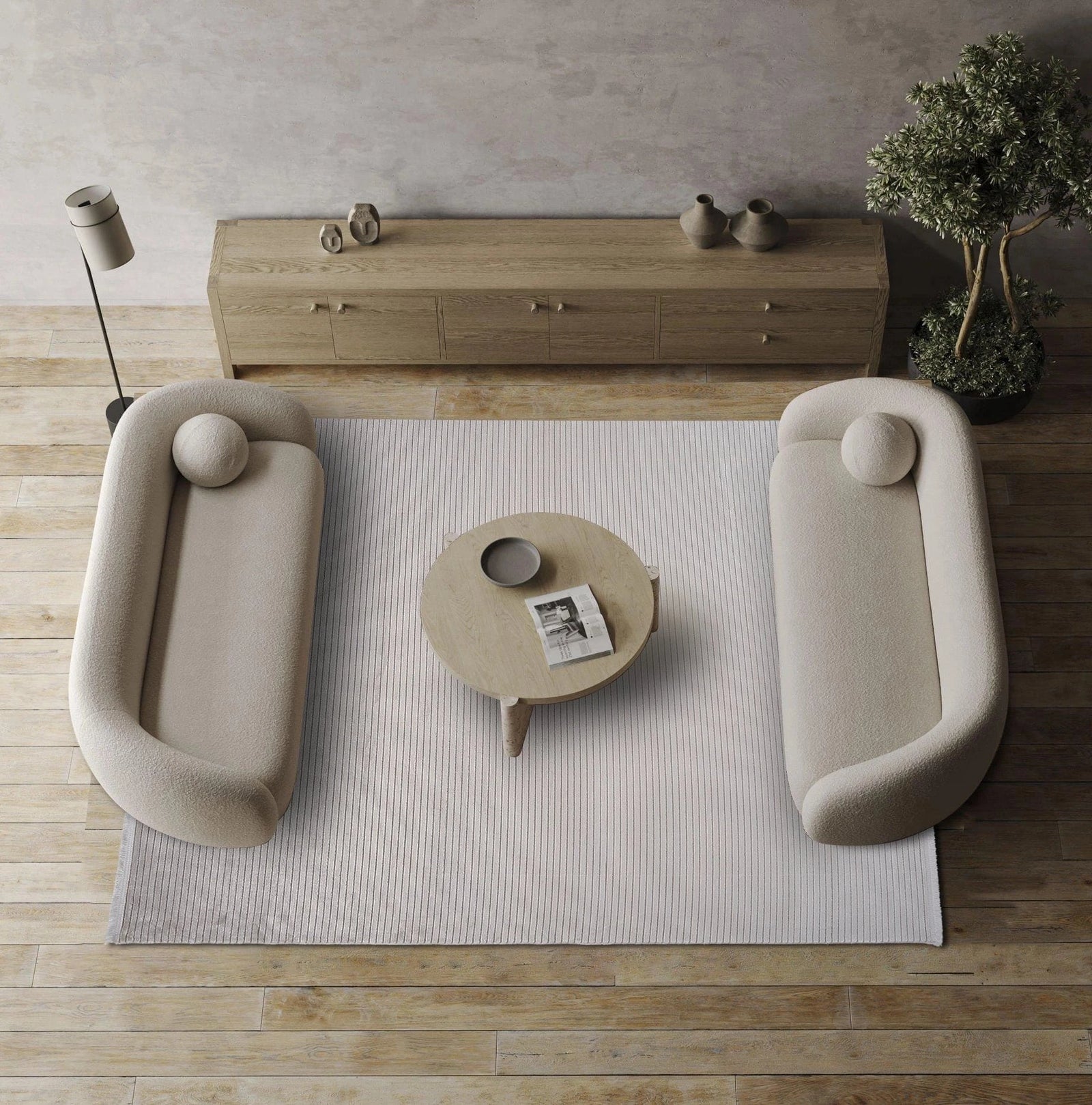 Dolce Vita Halı Opera 8505 Flat Grey Modern Salon Halısı