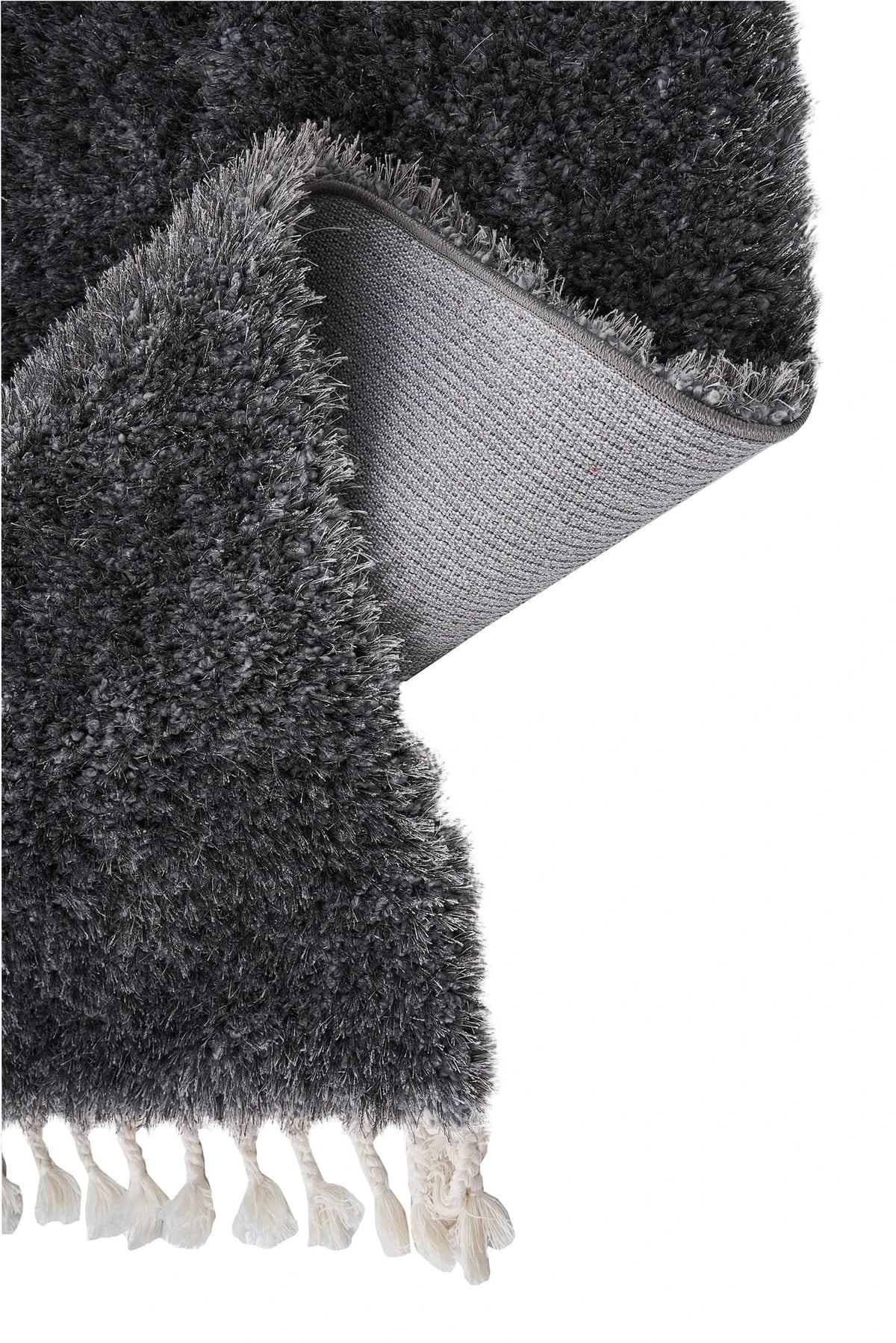 Dolce Vita Halı Puffy 282 Granit Peluş Halı