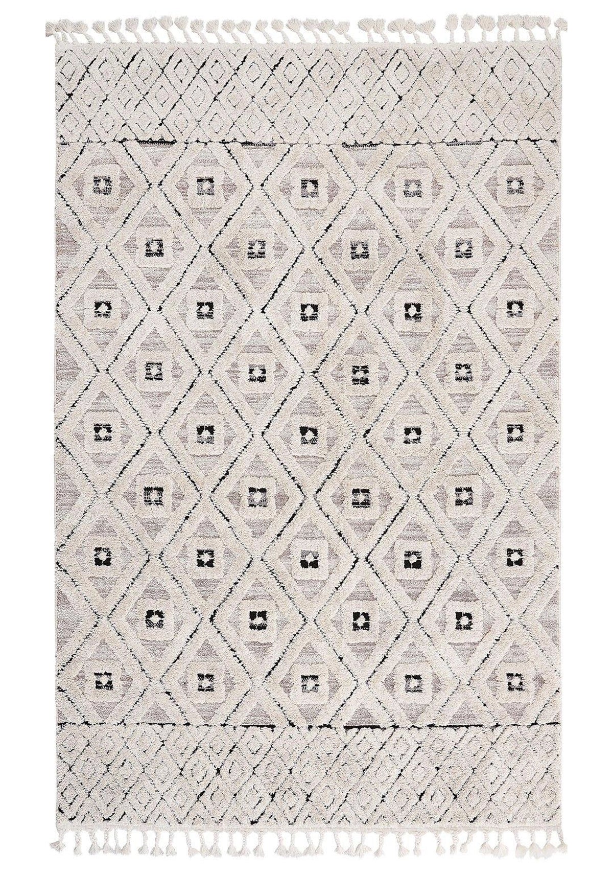 Dolce Vita Halı Sumatra 352 Snow Bohem Halı