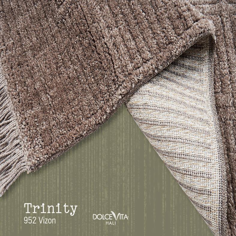 Dolce Vita Trinity 952 Vizon Toz Çıkarmaz Halı - Dolce Vita Halı